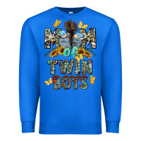True Royal mom of twin boys mother's day Premium Sweatshirt - CowGirlArtShop