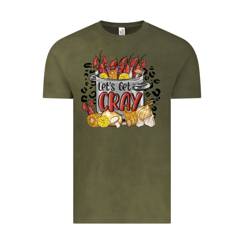 Let's Get Cray Crawfish Boil Vintage Tee by MaliasSmallBusiness | Teevron