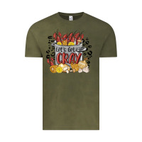 Vintage Olive let's get cray crawfish boil Vintage Tee - MaliasSmallBusiness
