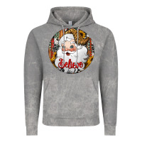 Cloud Rock believe Santa Claus Christmas Vintage Hoodie - Jasminsmagicworld
