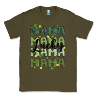 Army Green lucky mama Classic Tee - MaliasSmallBusiness