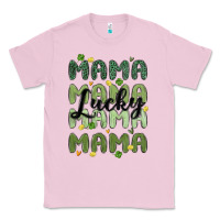 Bubblegum Pink lucky mama Classic Tee - MaliasSmallBusiness