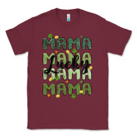 Burgundy lucky mama Classic Tee - MaliasSmallBusiness