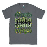Charcoal Heather lucky mama Classic Tee - MaliasSmallBusiness
