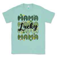 Seafoam lucky mama Classic Tee - MaliasSmallBusiness