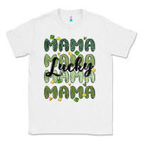 White lucky mama Classic Tee - MaliasSmallBusiness