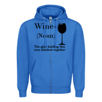 True Royal Wine The glue holding this 2020 shitshow together Zipper Hoodie - Bettercallsaul