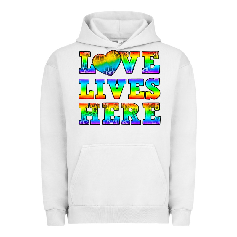Western Love Lives Here Urban Hoodie by BundleAndBundleShop | Teevron