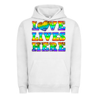 Pigment Lunar Rock Western Love Lives Here Urban Hoodie - BundleAndBundleShop