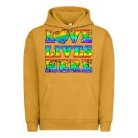 Pigment Peanut Butter Western Love Lives Here Urban Hoodie - BundleAndBundleShop
