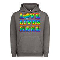 Pigment Tornado Western Love Lives Here Urban Hoodie - BundleAndBundleShop