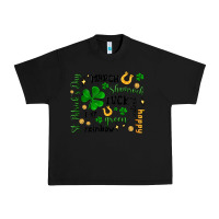 Black st. patricks day doodle Urban Heavy Tee - MaliasSmallBusiness