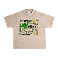 French Oak st. patricks day doodle Urban Heavy Tee - MaliasSmallBusiness