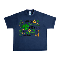 Navy st. patricks day doodle Urban Heavy Tee - MaliasSmallBusiness