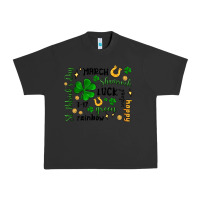 Pigment Black st. patricks day doodle Urban Heavy Tee - MaliasSmallBusiness
