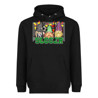 Black soccer gnomies Heavyweight Hoodie - HowdyJamesFarm