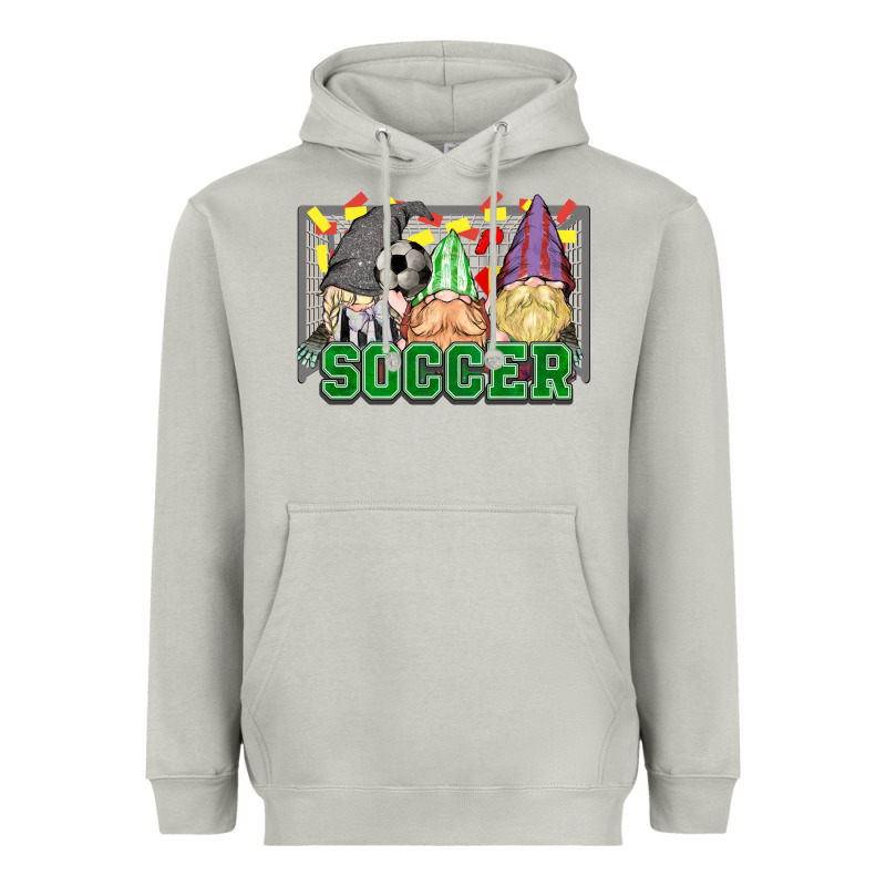 Soccer Gnomies Heavyweight Hoodie by HowdyJamesFarm | Teevron