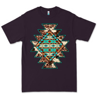 Plum cowhide leopard gemstone aztec Premium Tee - JahusDesignShop