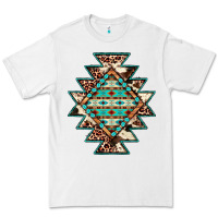 White cowhide leopard gemstone aztec Premium Tee - JahusDesignShop