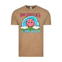 Vintage Coffee your anxıett is a lying bitch malia Vintage Tee - MaliasSmallBusiness