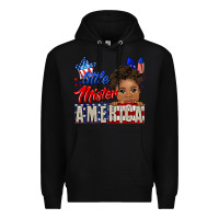 Black little mister america black boy Premium Hoodie - CowGirlArtShop