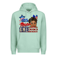 Seafoam little mister america black boy Premium Hoodie - CowGirlArtShop