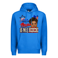 True Royal little mister america black boy Premium Hoodie - CowGirlArtShop