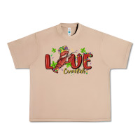 Burro mardi gras love crawfish Urban Heavy Tee - MaliasSmallBusiness