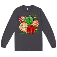 Smoke merry christmas tree ball Long Sleeve Tee - MaliasSmallBusiness