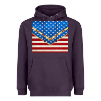 Plum glitter american flag Heavyweight Hoodie - TumblerDesignByShophia