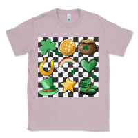 Lilac checker board lucky charms Classic Tee - MaliasSmallBusiness