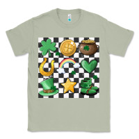 Matcha checker board lucky charms Classic Tee - MaliasSmallBusiness