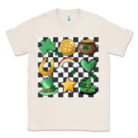 Natural checker board lucky charms Classic Tee - MaliasSmallBusiness