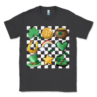 Smoke checker board lucky charms Classic Tee - MaliasSmallBusiness