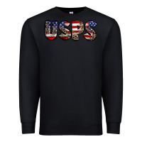 Black usps 4th of july Premium Sweatshirt - CowGirlArtShop