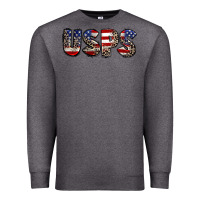 Charcoal Heather usps 4th of july Premium Sweatshirt - CowGirlArtShop