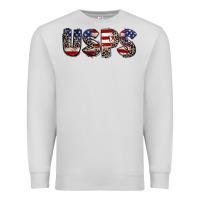 Dove Grey usps 4th of july Premium Sweatshirt - CowGirlArtShop