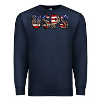 Navy usps 4th of july Premium Sweatshirt - CowGirlArtShop