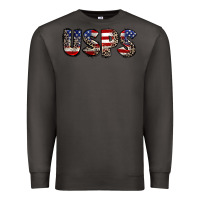 Smoke usps 4th of july Premium Sweatshirt - CowGirlArtShop