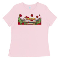 Bubblegum Pink chingona 16oz libbey cup Ladies Tee - HRA Design Shop