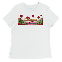 White chingona 16oz libbey cup Ladies Tee - HRA Design Shop
