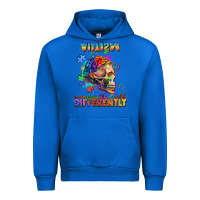 Cobalt Autism seeing in the world differently Urban Hoodie - FaDigitalArtStudio