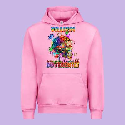 Autism Seeing In The World Differently Urban Hoodie Designed By Fadigitalartstudio