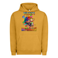Pigment Peanut Butter Autism seeing in the world differently Urban Hoodie - FaDigitalArtStudio