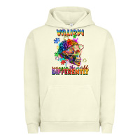 Pigment Pistachio Autism seeing in the world differently Urban Hoodie - FaDigitalArtStudio