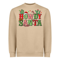 Mushroom howdy santa Heavyweight Sweatshirt - MaliasSmallBusiness