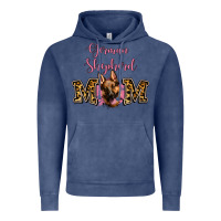 Vintage Denim German Shepherd Mom Vintage Hoodie - Jasminsmagicworld