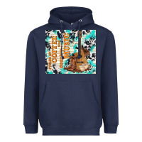 Navy fueled by coffee and country music Heavyweight Hoodie - TumblerDesignByShophia