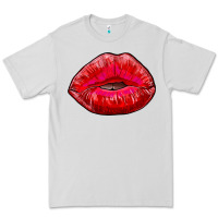 Dove Grey kiss Premium Tee - AdoDesignShop