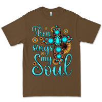 Cacao then sings my soul cross Premium Tee - JahusDesignShop